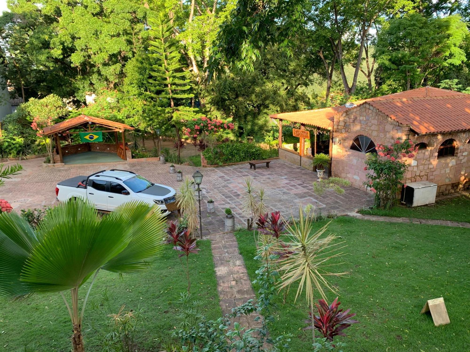 Pousada E Camping Lumiar Lencois Buitenkant foto
